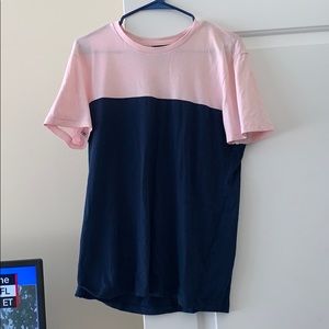 Forever 21 male t shirt (pink and blue)